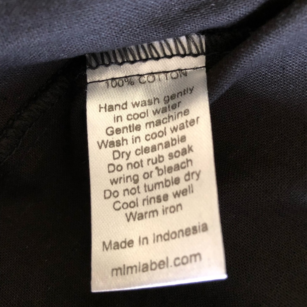 MLM black blouse - Picture 8 of 8